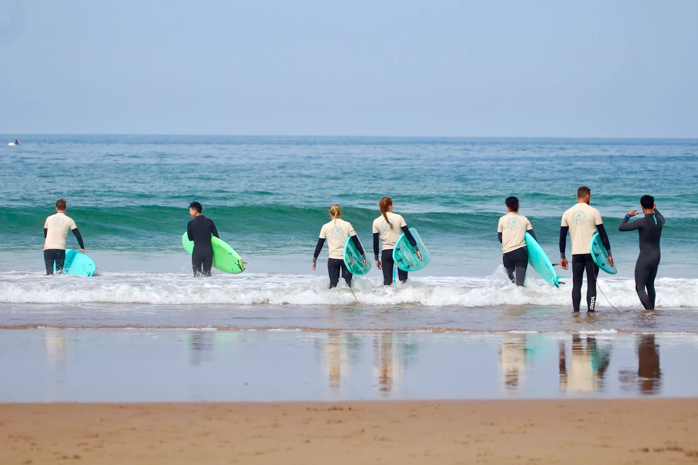 Advanced surfing in Morocco — powerful Atlantic winter swell